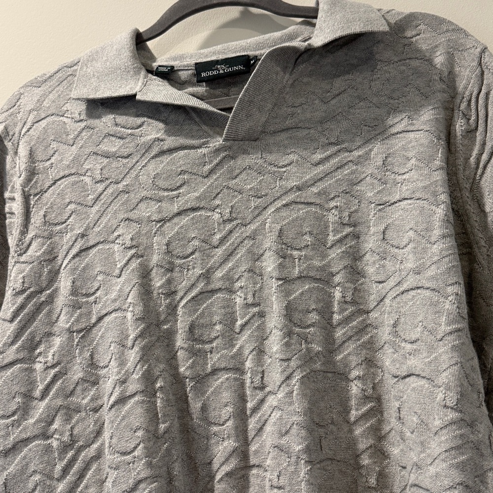 Rodd & Gunn Light Gray Polo Shirt - Picture 4 of 5